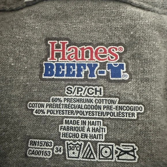 Harley-Davidson distressed logo t-shirt, gray short-sleeve.  Cherohala Skyway. - Picture 6 of 6